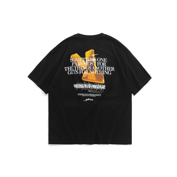 "Gold Bars It's Good To Have Money" Printed T-shirt