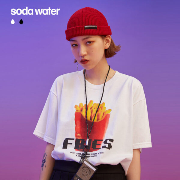 'FRIES" Printed T-shirt