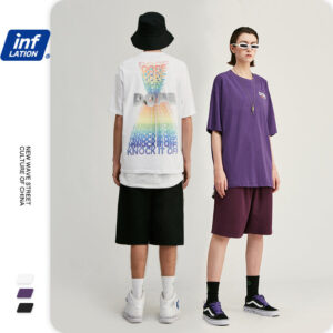 "Dope" KNOCK IT OFF Printed loose short-sleeved T-shirt