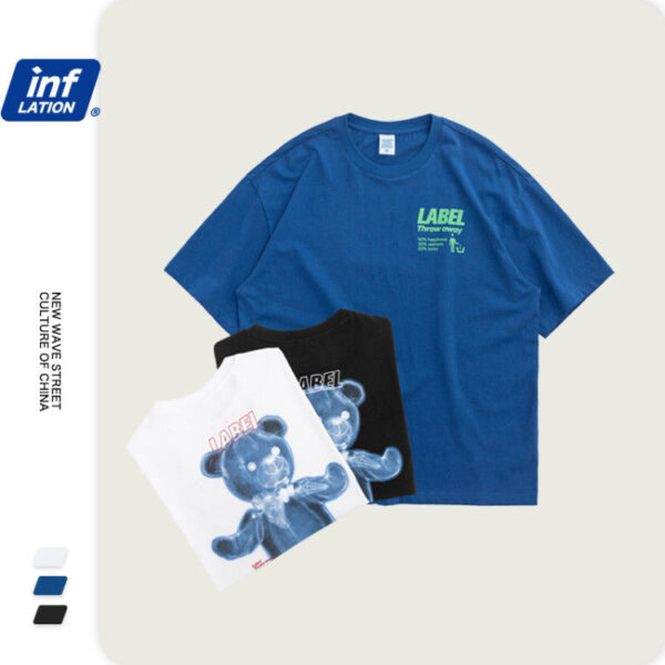 "LABEL Throw Away" printed T-shirt