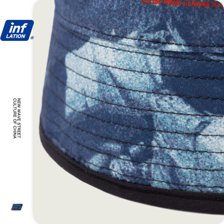 "SPACESHIP STARTING" Printed Bucket Hat