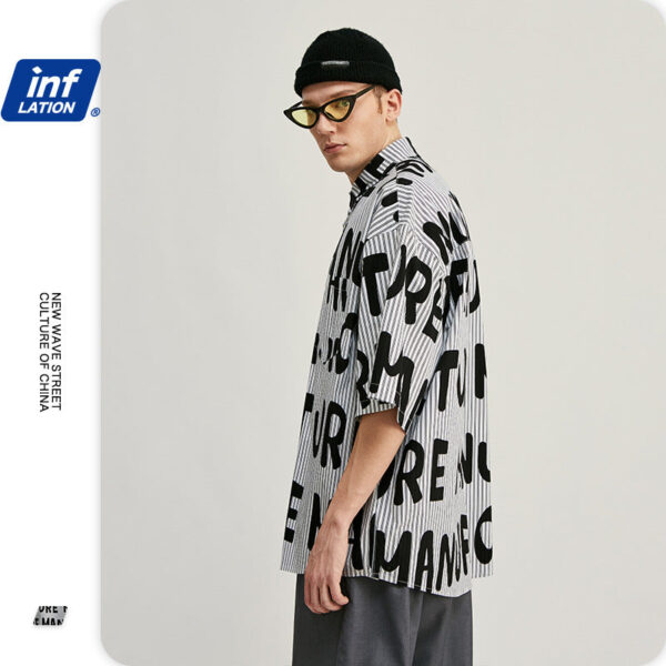 "MANUFACTURE" Printed Shirt