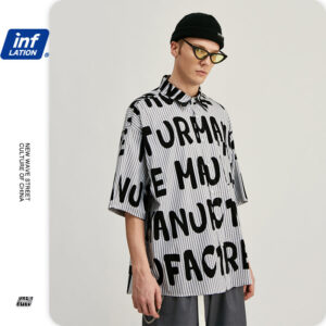 "MANUFACTURE" Printed Shirt