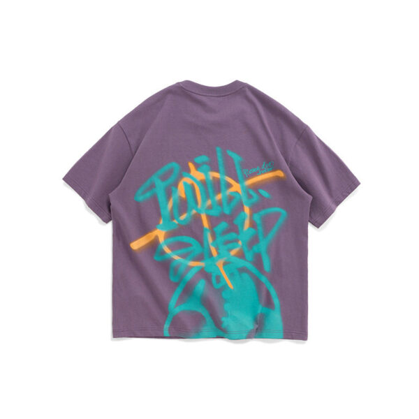 "I WILL SLEEP" Spray Painted Print T-shirt