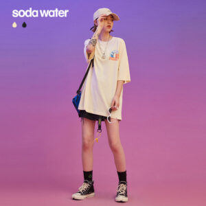 "Source Of Happiness" Printed T-shirt