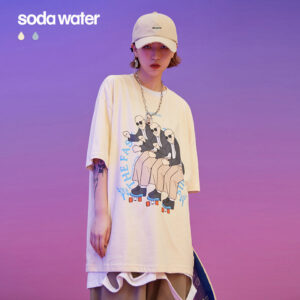 "FAST" Skateboarding Printed T-shirt