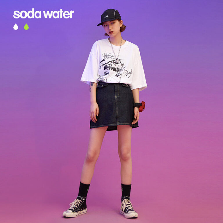 "Social Contact" Printed T-shirt