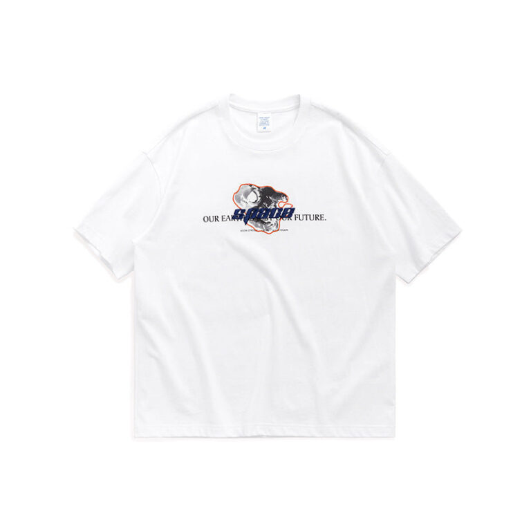 "SPACE" Embroidered T-shirt