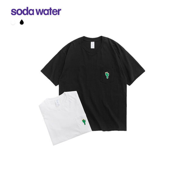 "Cactus" Patched T-shirt