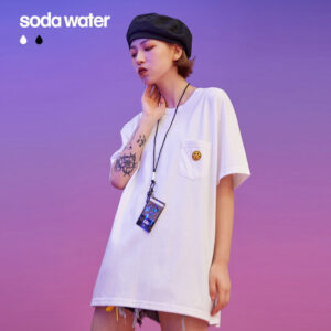 "Nose Bleed" Patched T-shirt