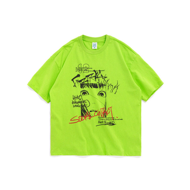 "Social Contact" Printed T-shirt