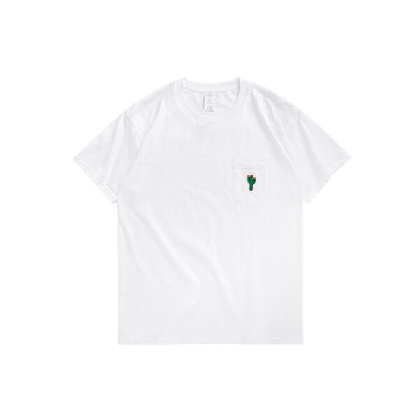 "Cactus" Patched T-shirt