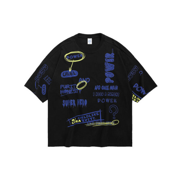 "POWER" Printed T-shirt