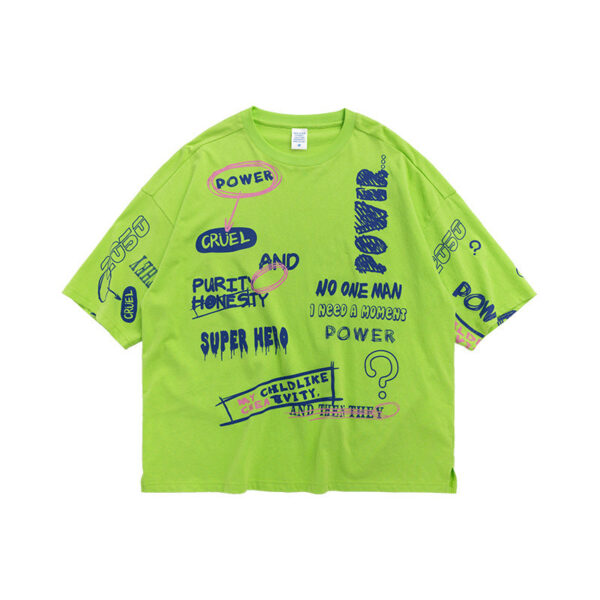 "POWER" Printed T-shirt