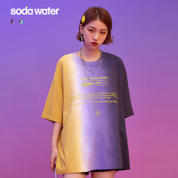 "Environment Protection"Printed T-shirt