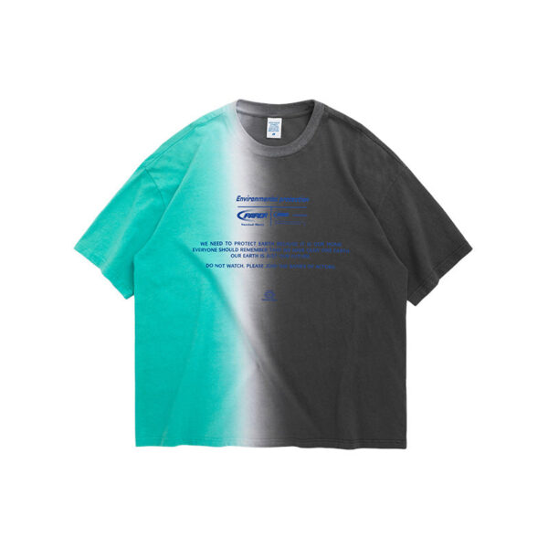 "Environment Protection"Printed T-shirt