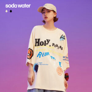 "Holy. Powers" Printing T-shirt