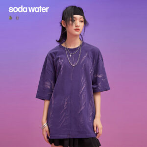 "HAND POUR" Dye Oversized T-shirt