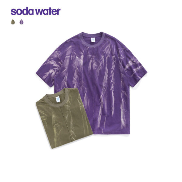 "HAND POUR" Dye Oversized T-shirt