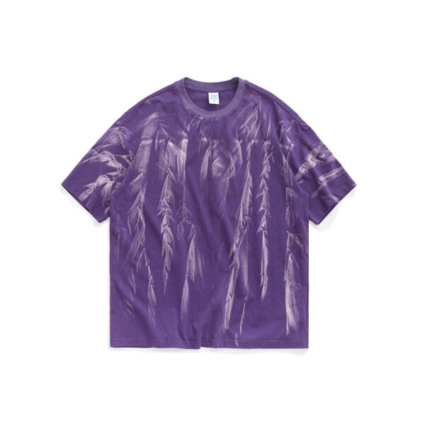 "HAND POUR" Dye Oversized T-shirt