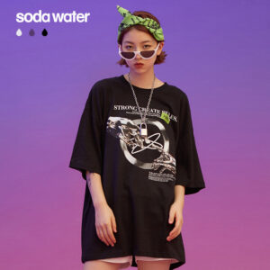 "Strong Create Rules" Printed T-shirt