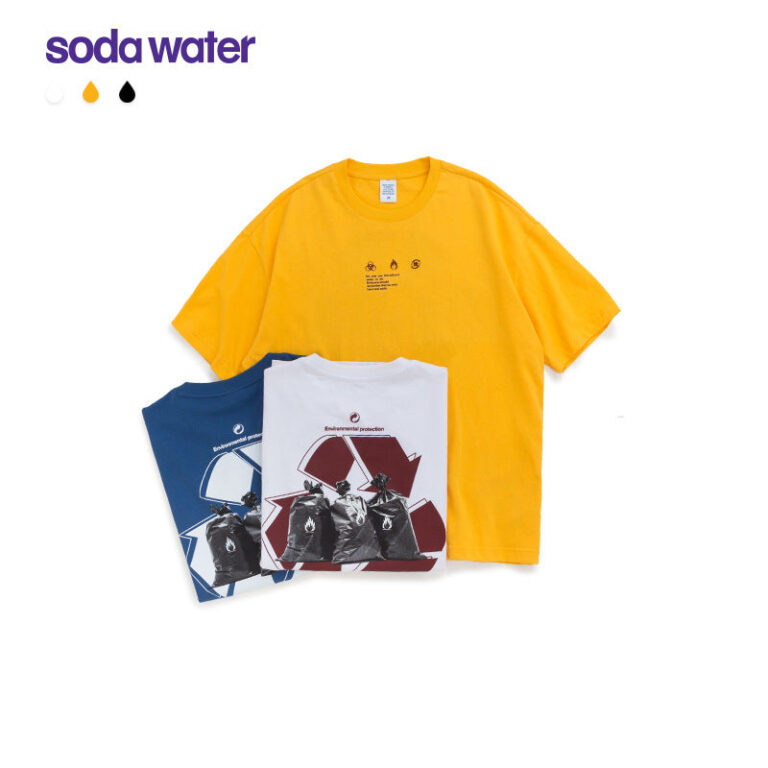 "Recyclable" Combustible Waste Printed T-shirt