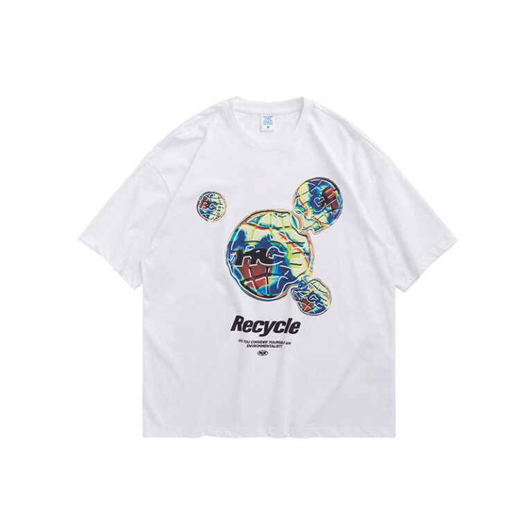 "Recycle Earth" Printed T-shirt