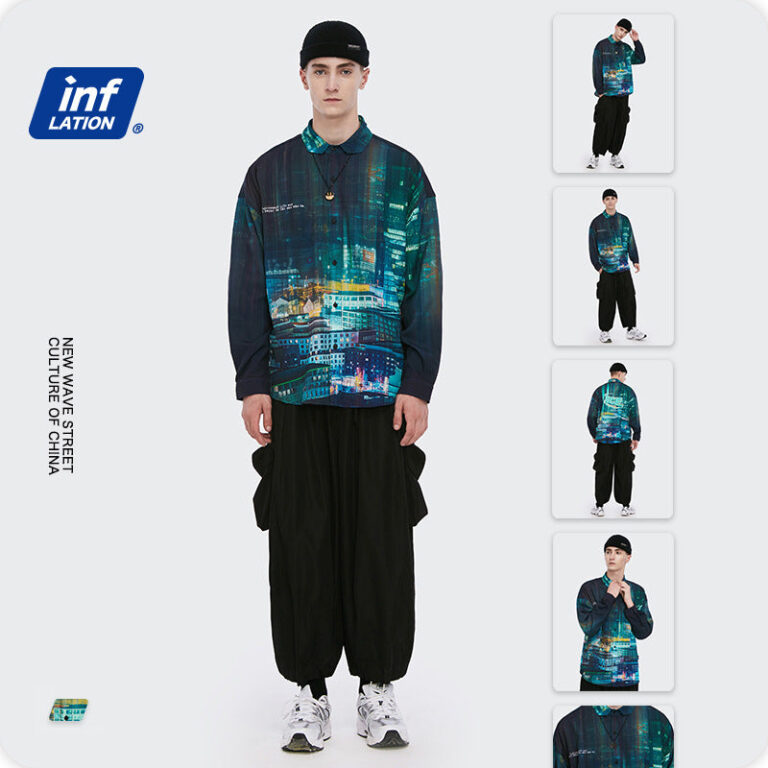 "REC."  long-sleeved shirt
