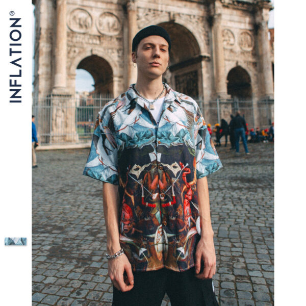 Heaven and Hell All-Over Printed Shirt