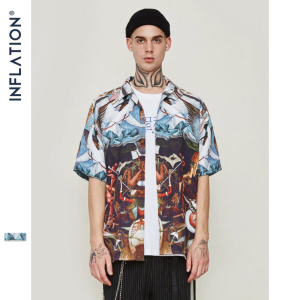 Heaven and Hell All-Over Printed Shirt