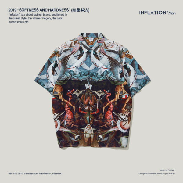 Heaven and Hell All-Over Printed Shirt
