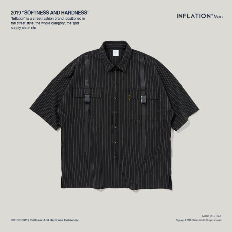 Oversied Pin-Striped Shirt