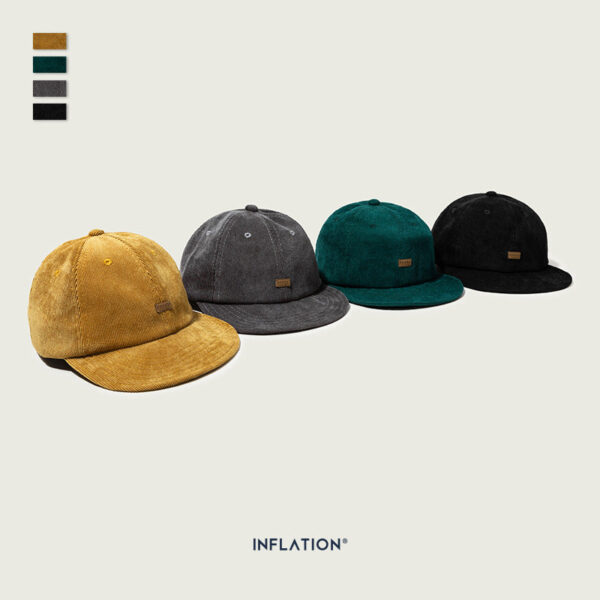 Flat-brimmed Hat