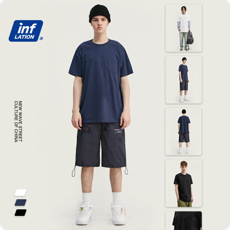 Pocketed Crew Neck T-shirt