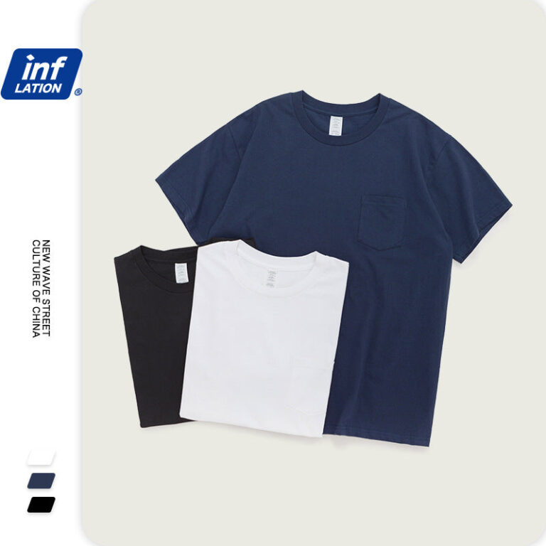 Pocketed Crew Neck T-shirt