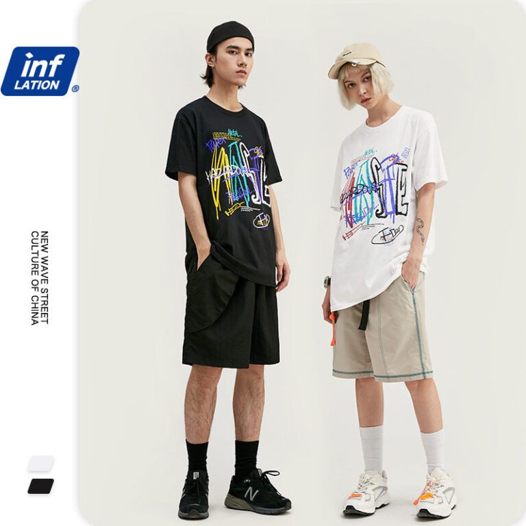 "WASTE" Printed T-shirt