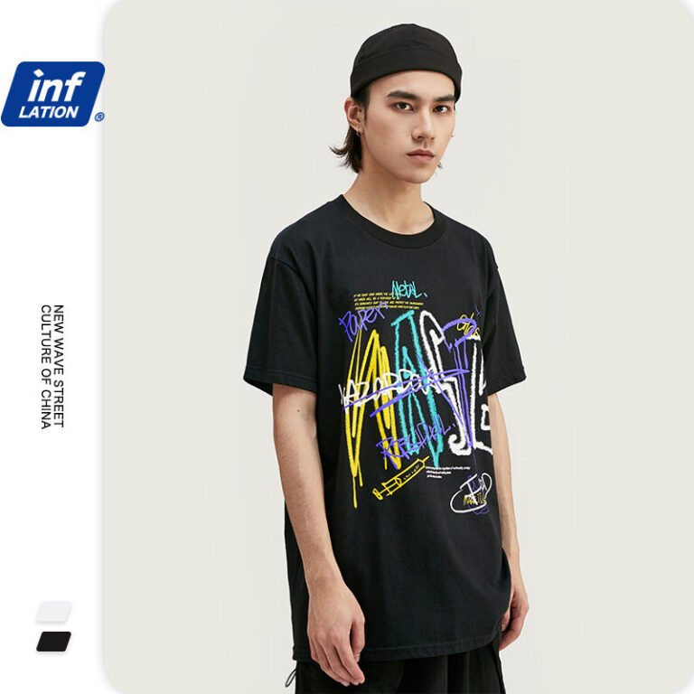 "WASTE" Printed T-shirt