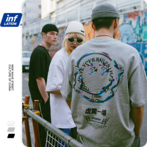 "THE STRONG CREATE RULES" Printed T-shirt