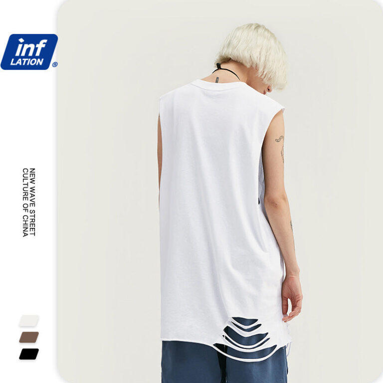 Stressed Sleeveless T-shirt