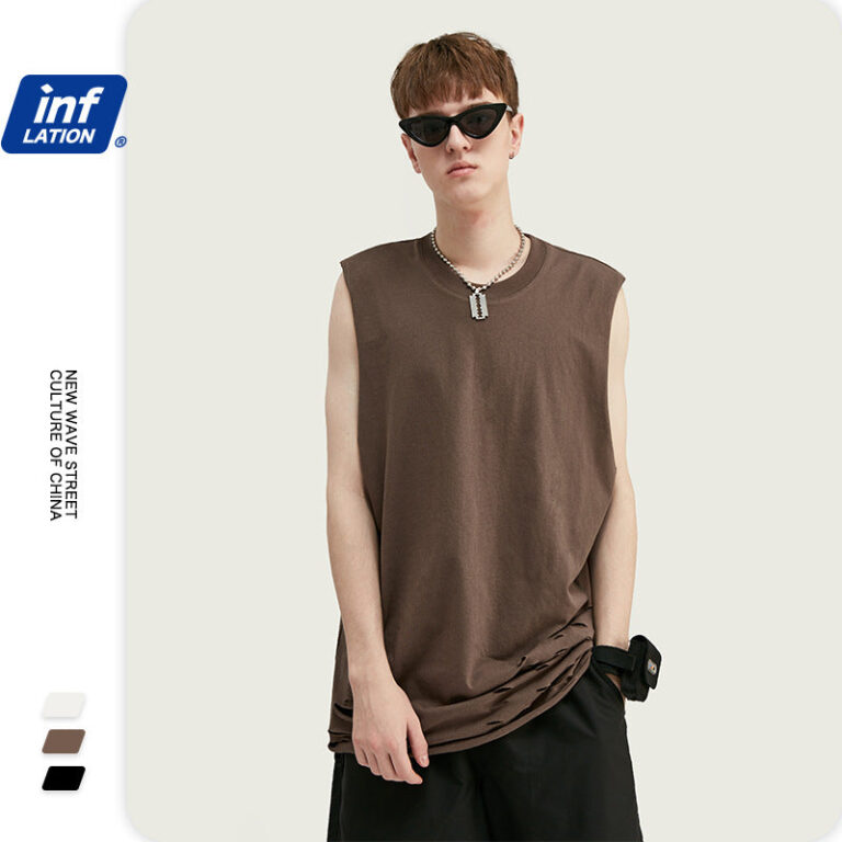 Stressed Sleeveless T-shirt