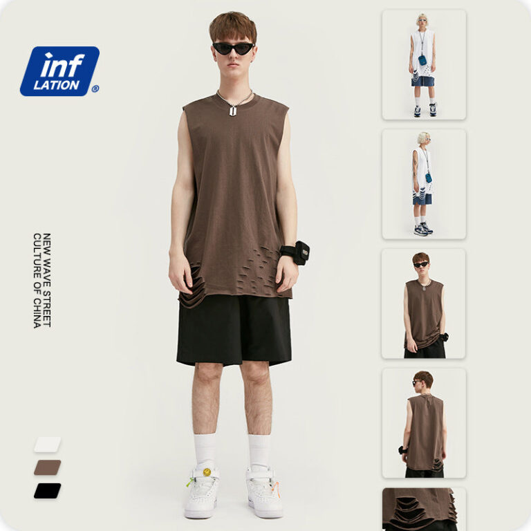 Stressed Sleeveless T-shirt