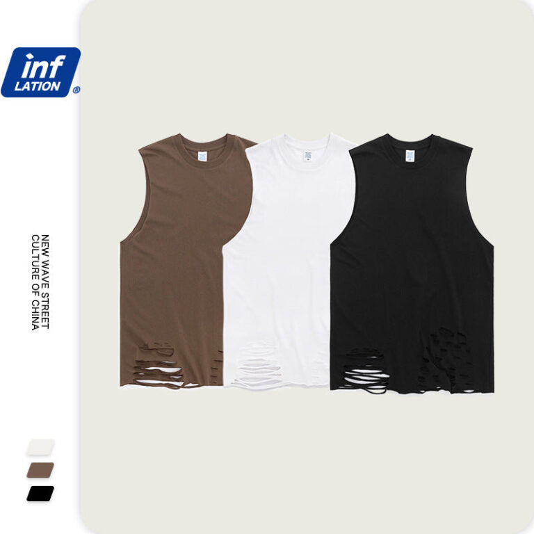 Stressed Sleeveless T-shirt