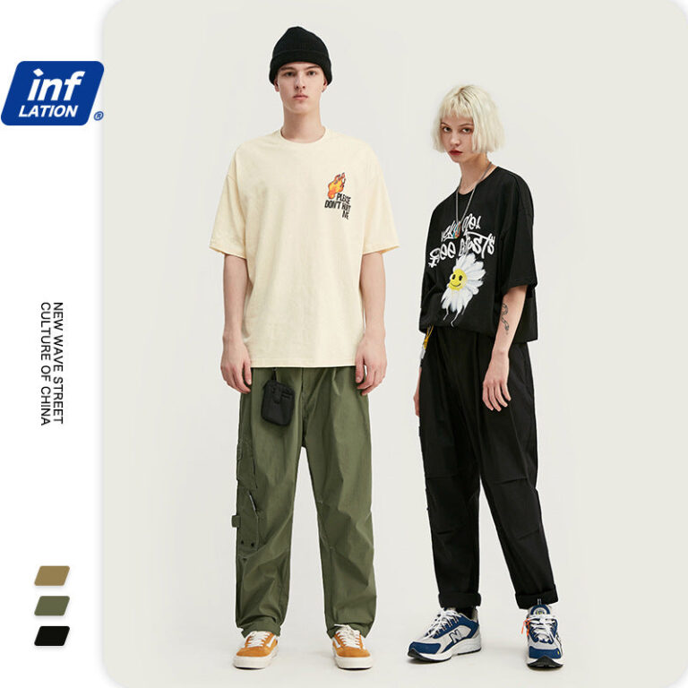 Multi-Pocket Rivited Trousers