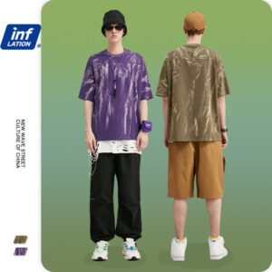 Abstract pattern "Ferule" Printed T-shirt