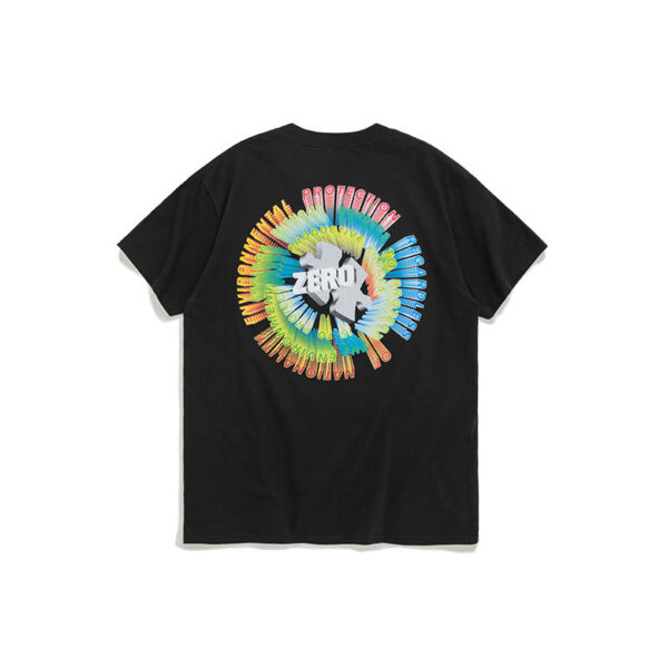 Environmental Protection "ZERO" Printed T-shirt