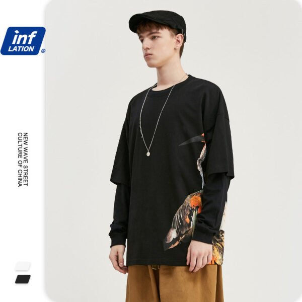 Animal Print loose Short-sleeved T-shirt
