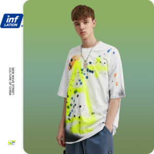 Spray Painted "A+" T-shirt