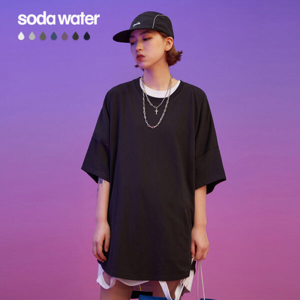 Irregular Hem Oversized T-shirt