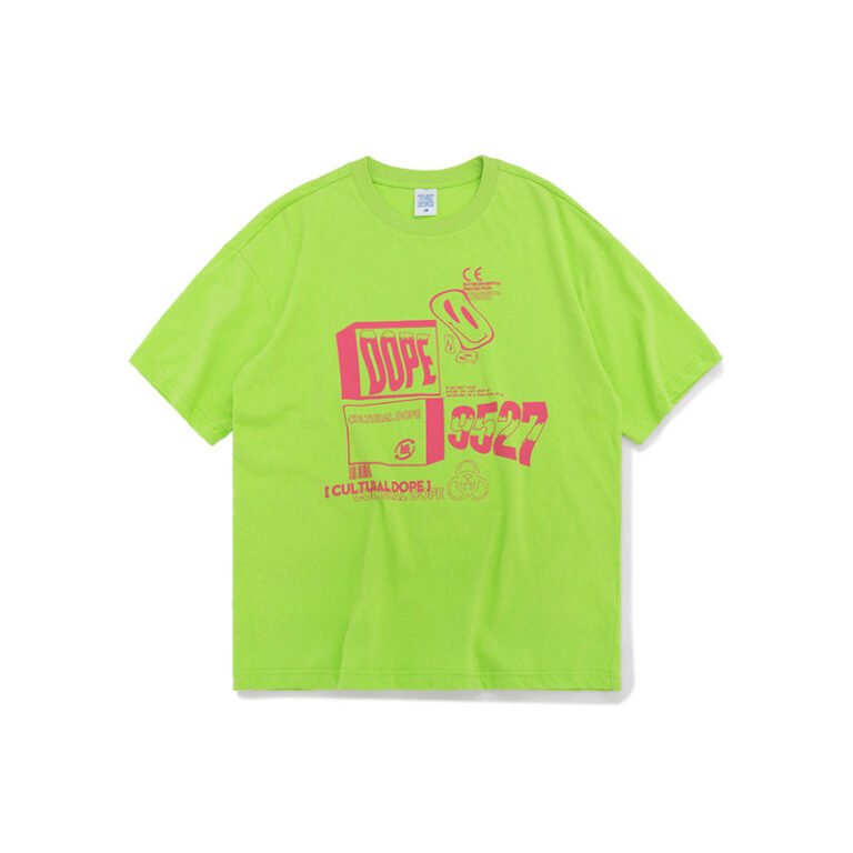 Recycled Series "DOPE" Printed T-shirt