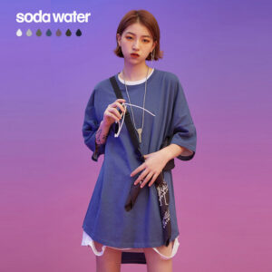 Irregular Hem Oversized T-shirt